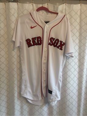 IC COLLECTION White Red "Red Sox" Baseball Jersey